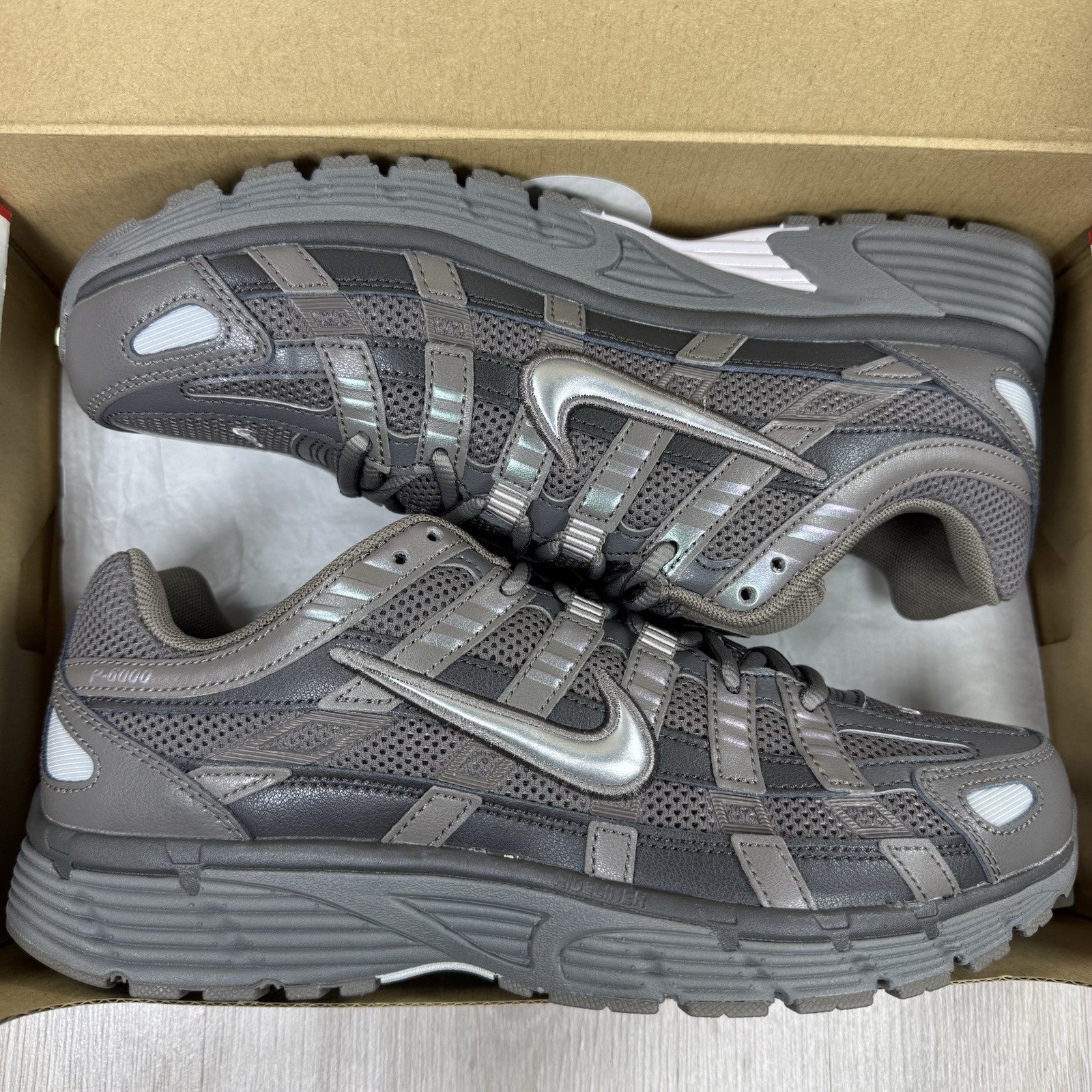 Nike P-6000 Trainers Cave Stone Size UK7 CD6404-2028