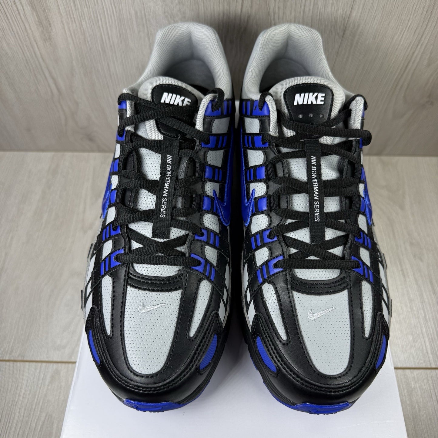 Nike P-6000 Trainers Shadow Grey Black Blue Size UK9 IB4455-9002