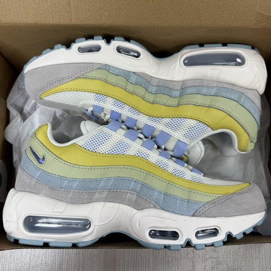 Nike Air Max 95 Trainers Easter Pastel White Size UK5 DR7867-1000