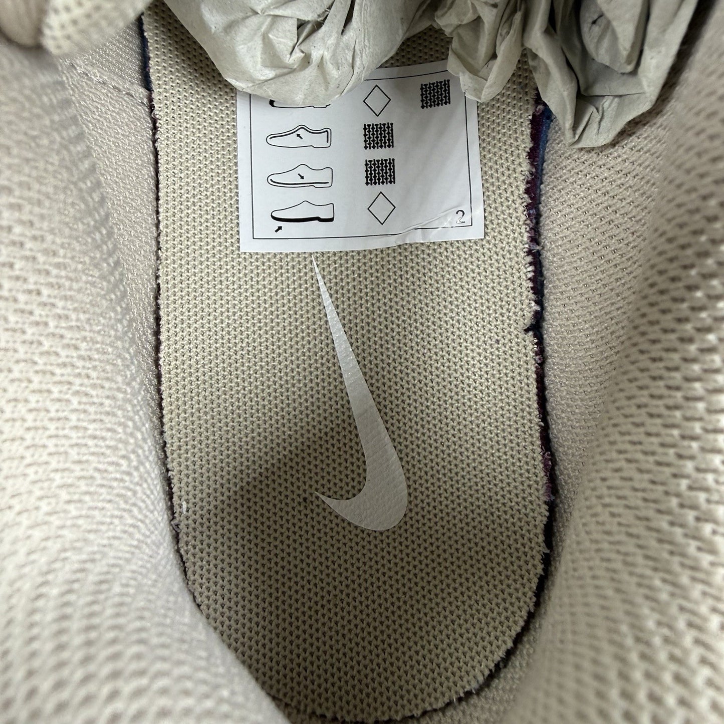 Nike P-6000 Trainers Sail Light Bone Cream Size UK8 IM5237-10010