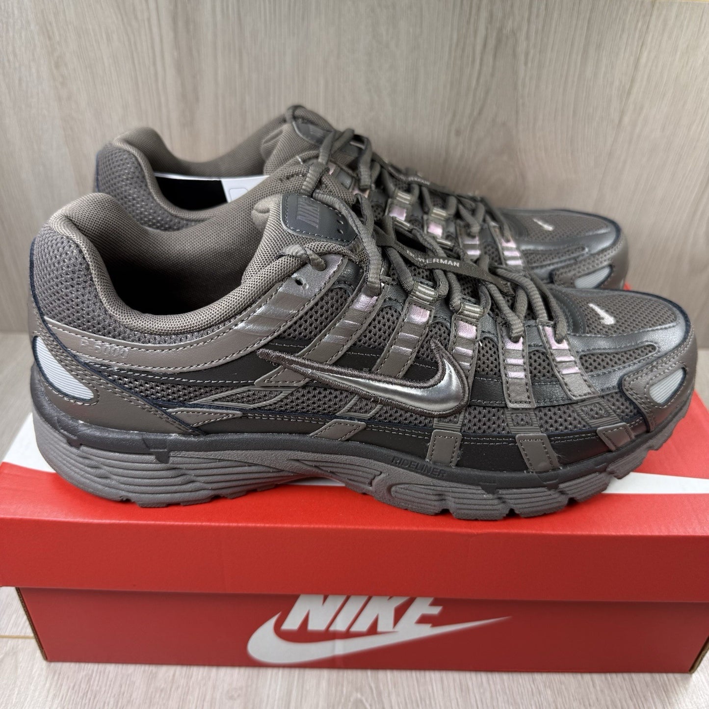 Nike P-6000 Trainers Cave Stone Medium Ash Size UK9.5 CD6404-2021