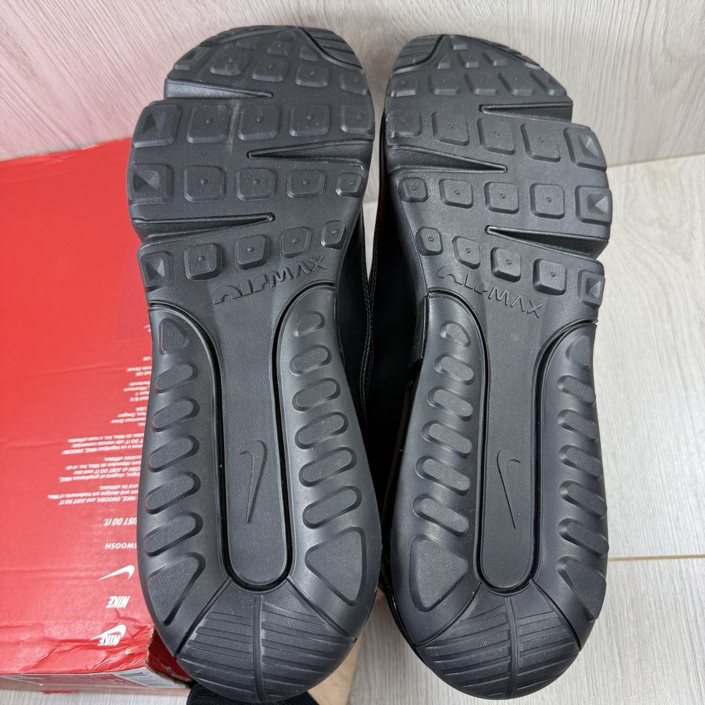 Nike Air Max 2090 Trainers Black Wolf Grey Size UK11.5 BV9977-0014