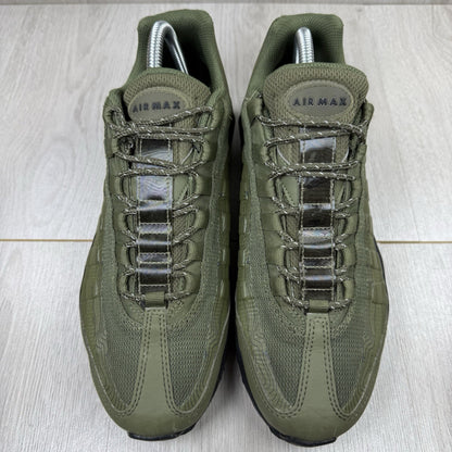 Nike Air Max 95 Ultra Trainers Medium Olive Black Size UK7 DR0295 2009