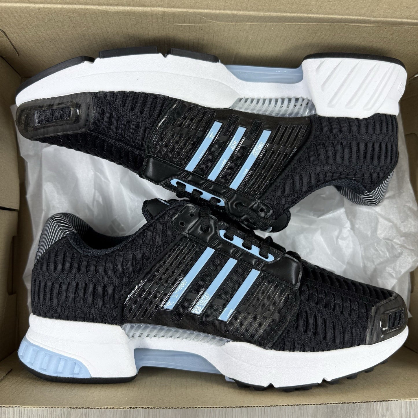 Adidas Climacool 1 Trainers Black Clear Sky White Size UK9 IH45549