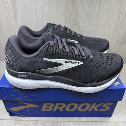 Brooks Ghost 16 Medium Trainers Black White Grey Size UK5 EU38 1204071B0901