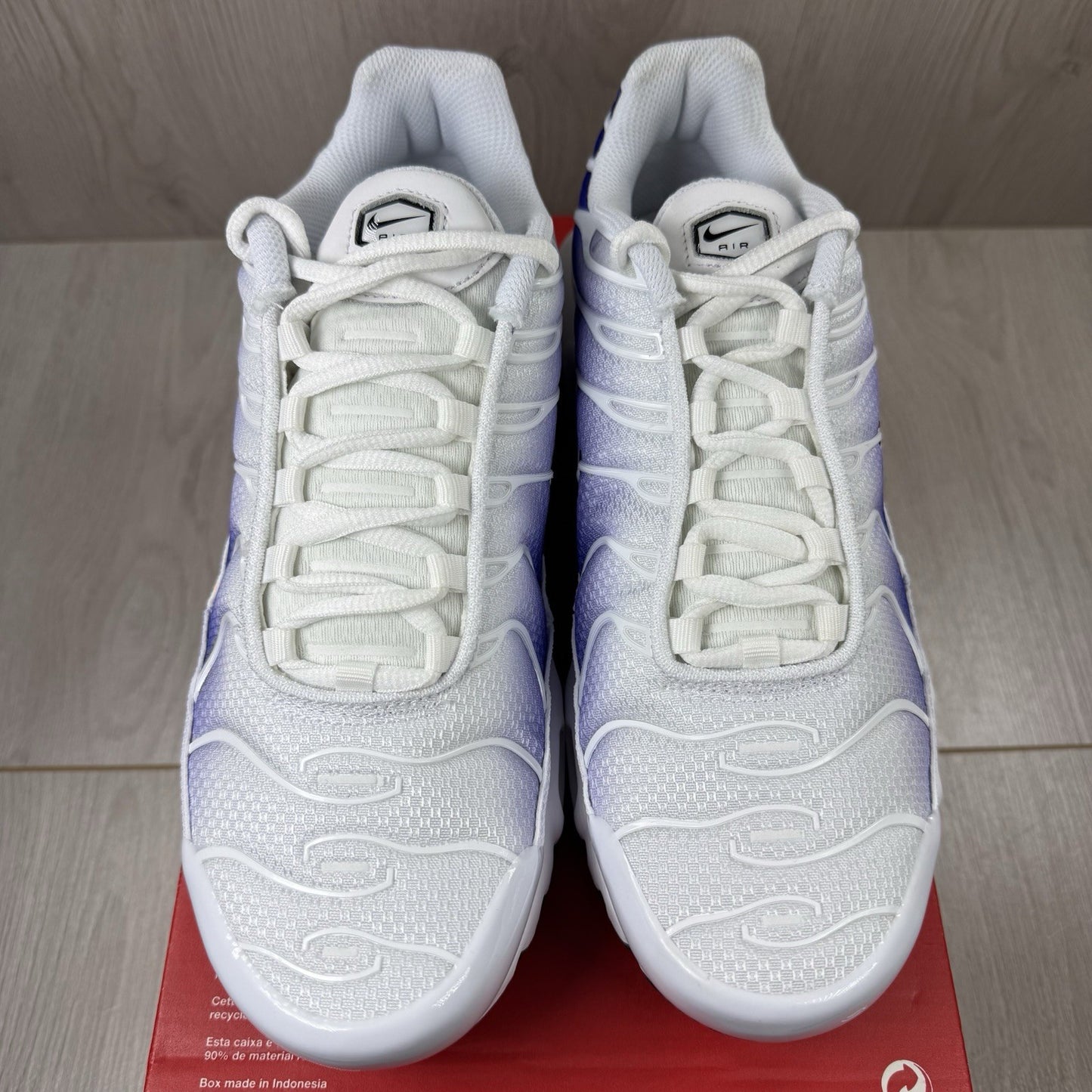 Nike TN Air Max Plus Trainers White Wild Grape Size UK6 DM0032 10510