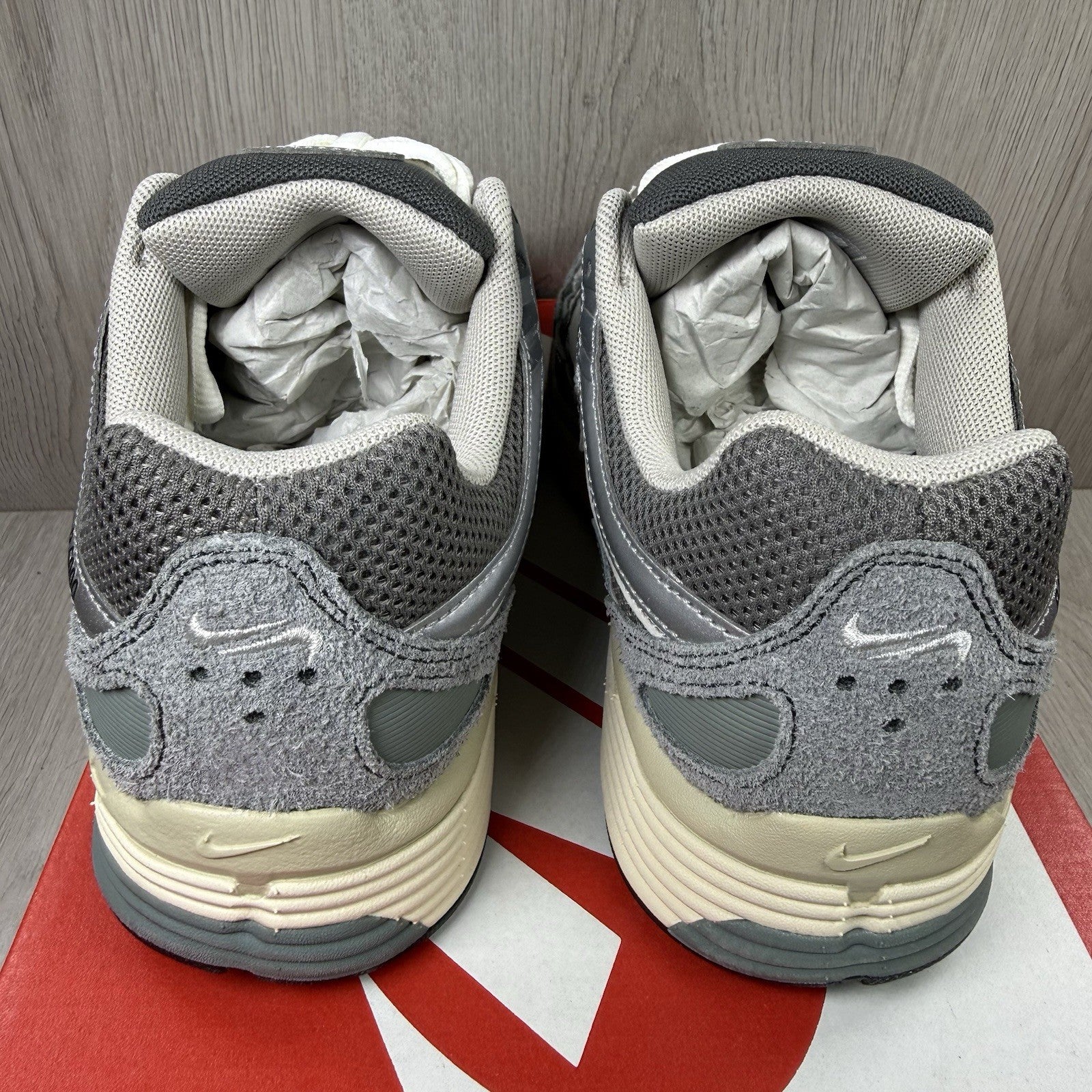 Nike P-6000 Trainers Flat Pewter Size UK6 FN7509-0293