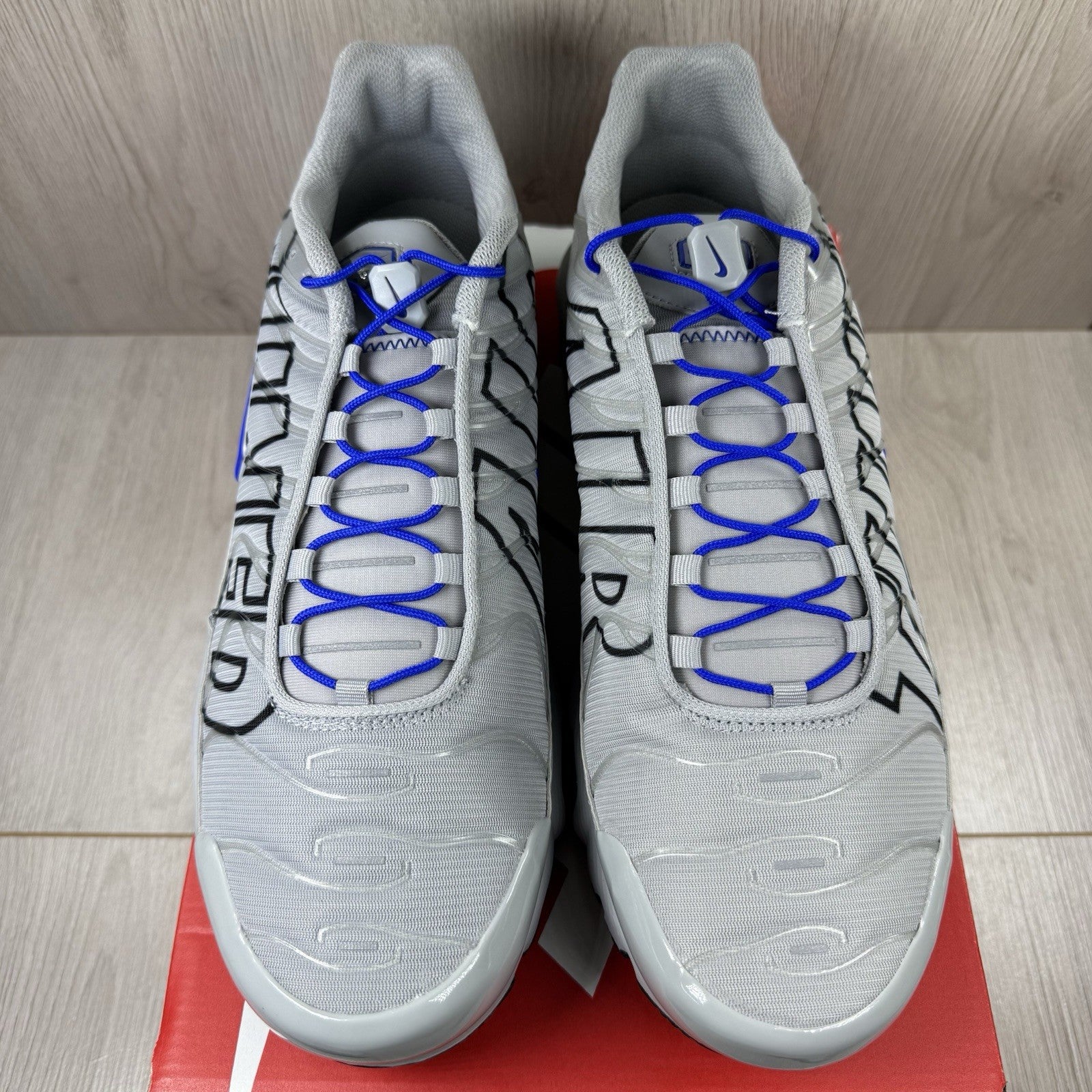 Nike Air Max Plus TN Trainers Tuned Wolf Grey Size UK12 EU47.5 IH4459-0252