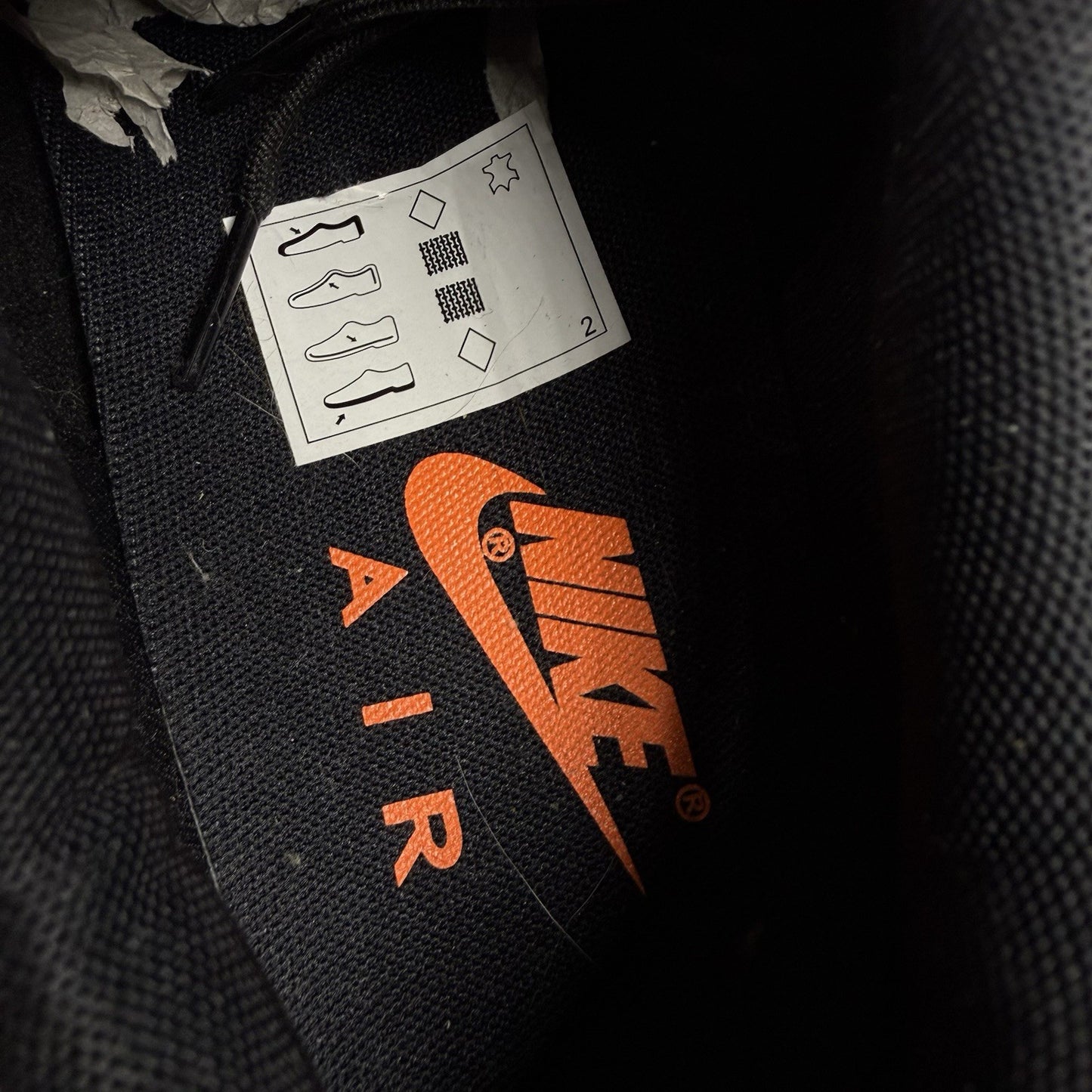 Nike Air Max 1 Trainers Just Do It Pack Black Size UK9 875844-00912