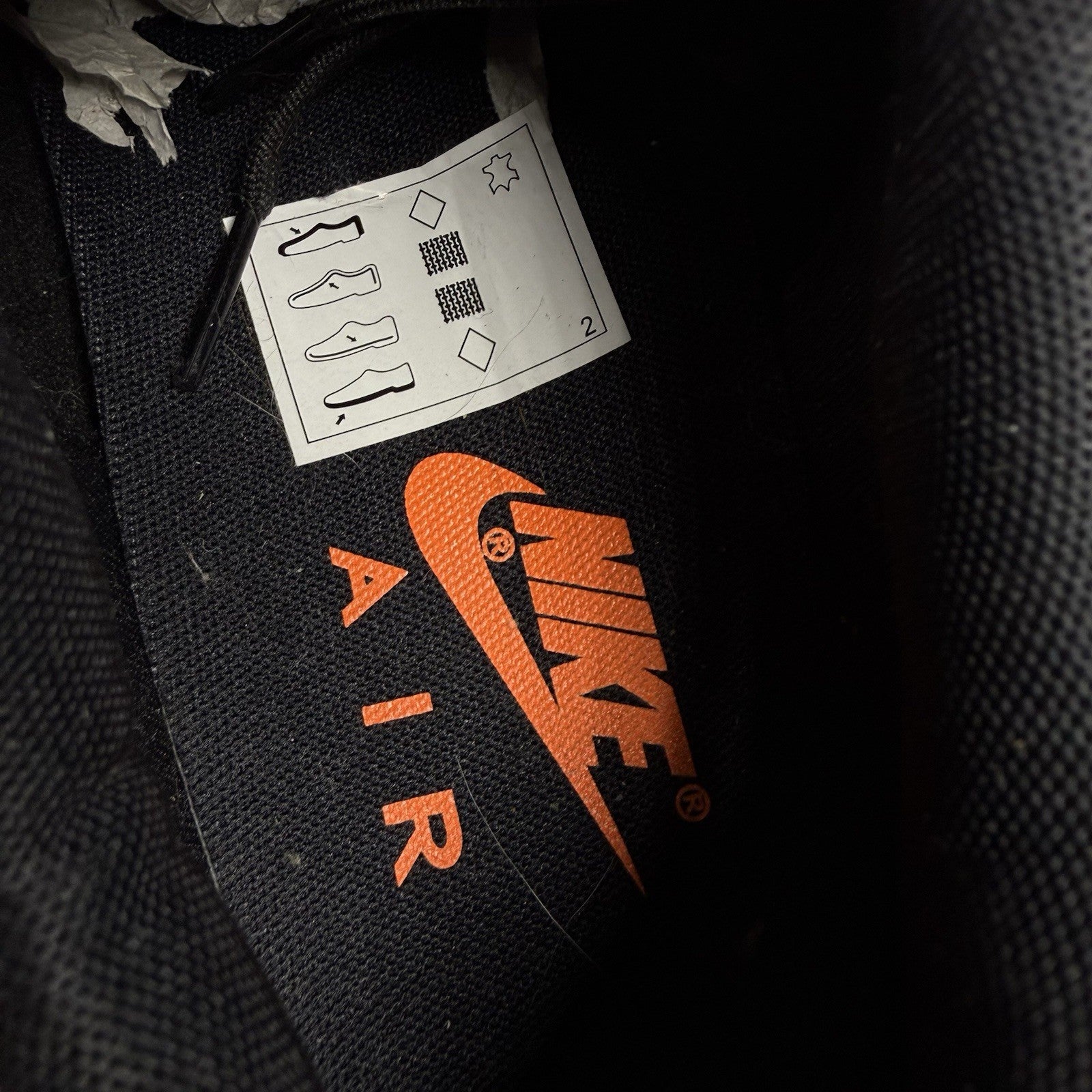 Nike Air Max 1 Trainers Just Do It Pack Black Size UK9 875844-00912