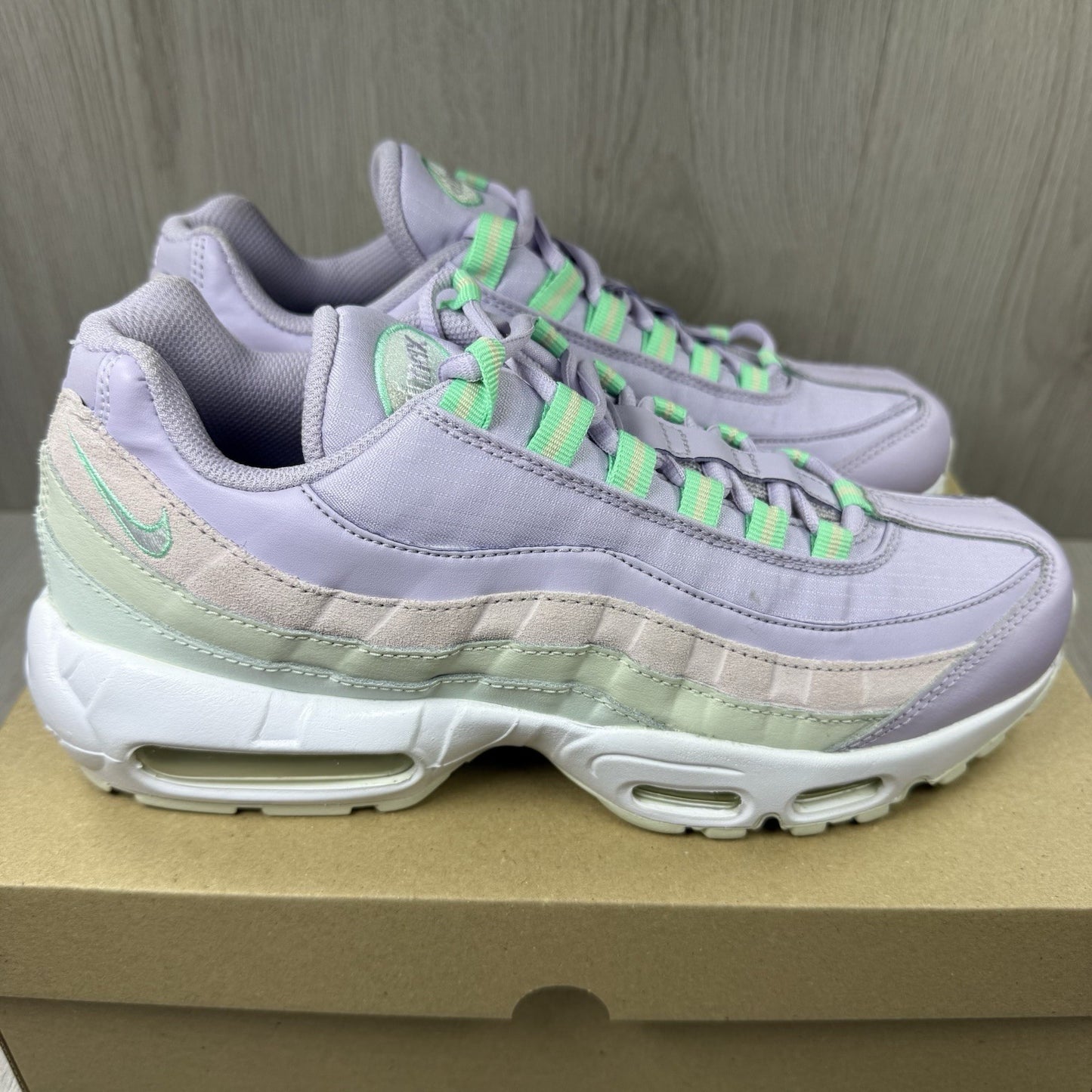 Nike Air Max 95 Trainers Lavender Easter Size UK7 CZ1642-5008