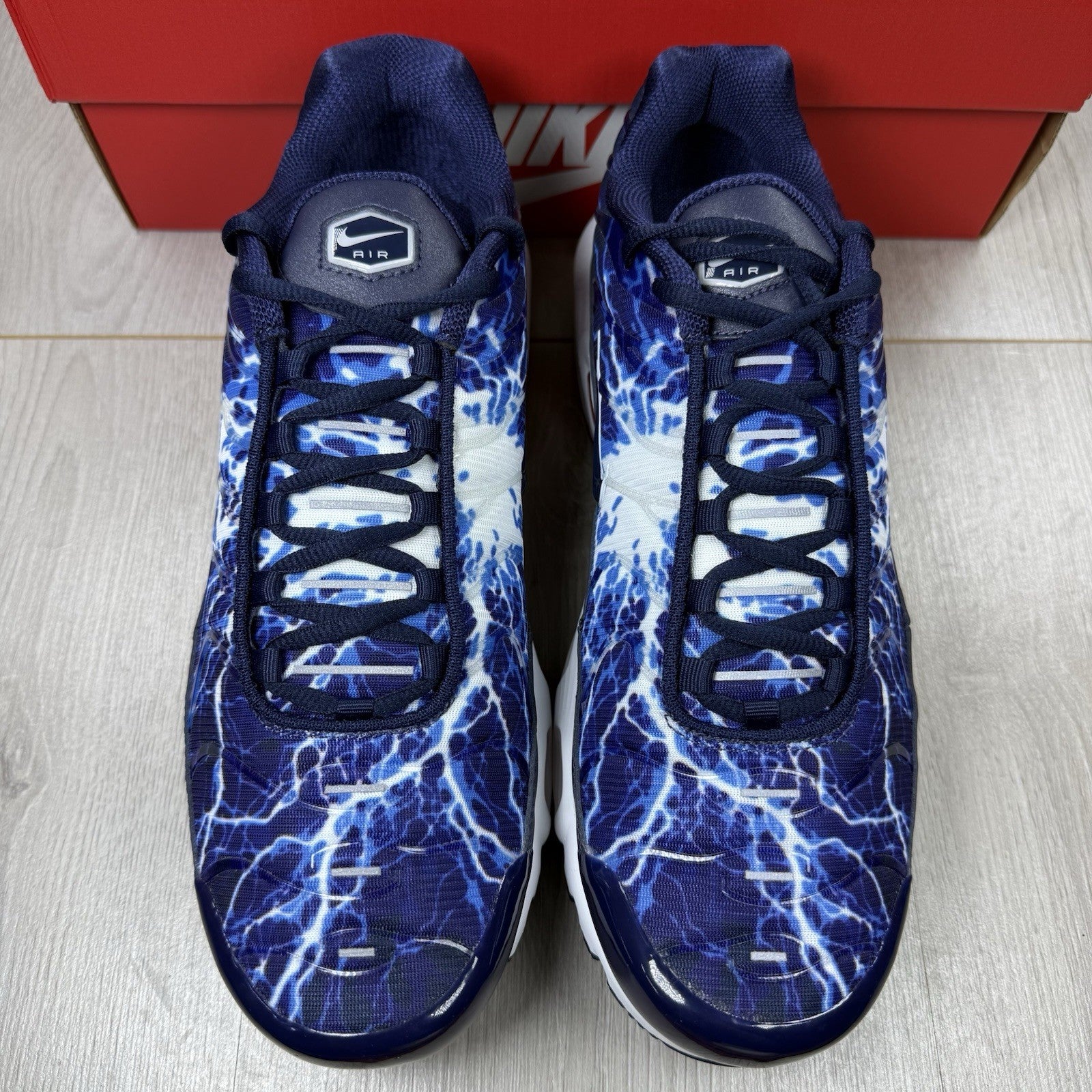 Nike Air Max Plus TN Trainers Plus Eclair Lightning Blue Size UK8.5 HV2323 4008