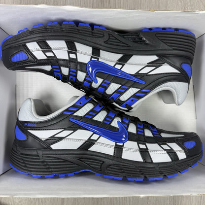 Nike P-6000 Trainers Shadow Grey Black Blue Size UK9 IB4455-9000