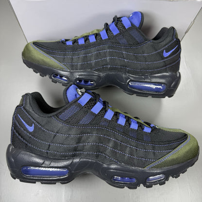 Nike Air Max 95 Trainers ID Black Blue Green Size UK9 DM1182-9917