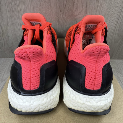 Adidas Ultra Boost 1.0 Trainers Solar Red White Size UK6 US6.5 EU39 1/3 B34050