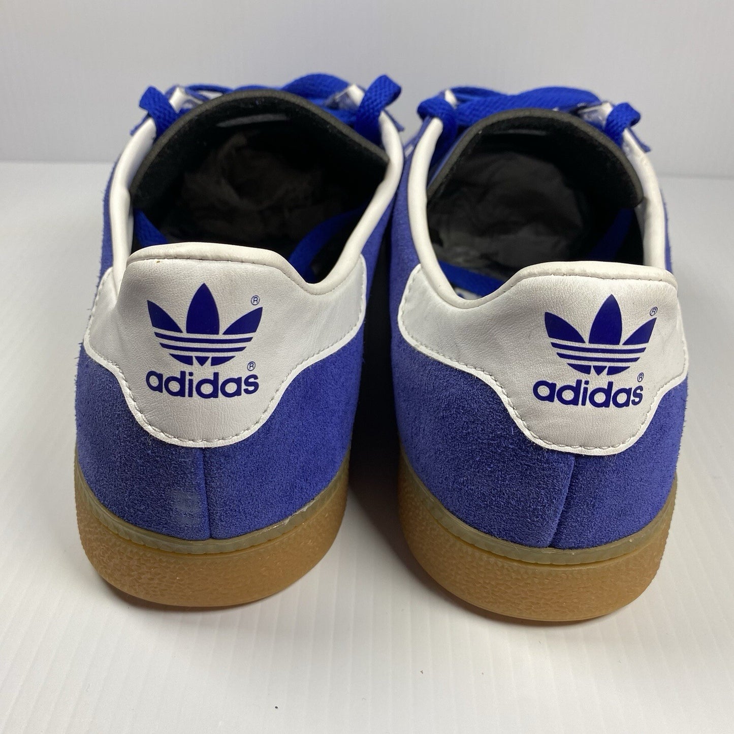 Adidas Munchen City Trainers Blue Gum Size UK11.5 US12 EU46 2/3 FV1190 NEW