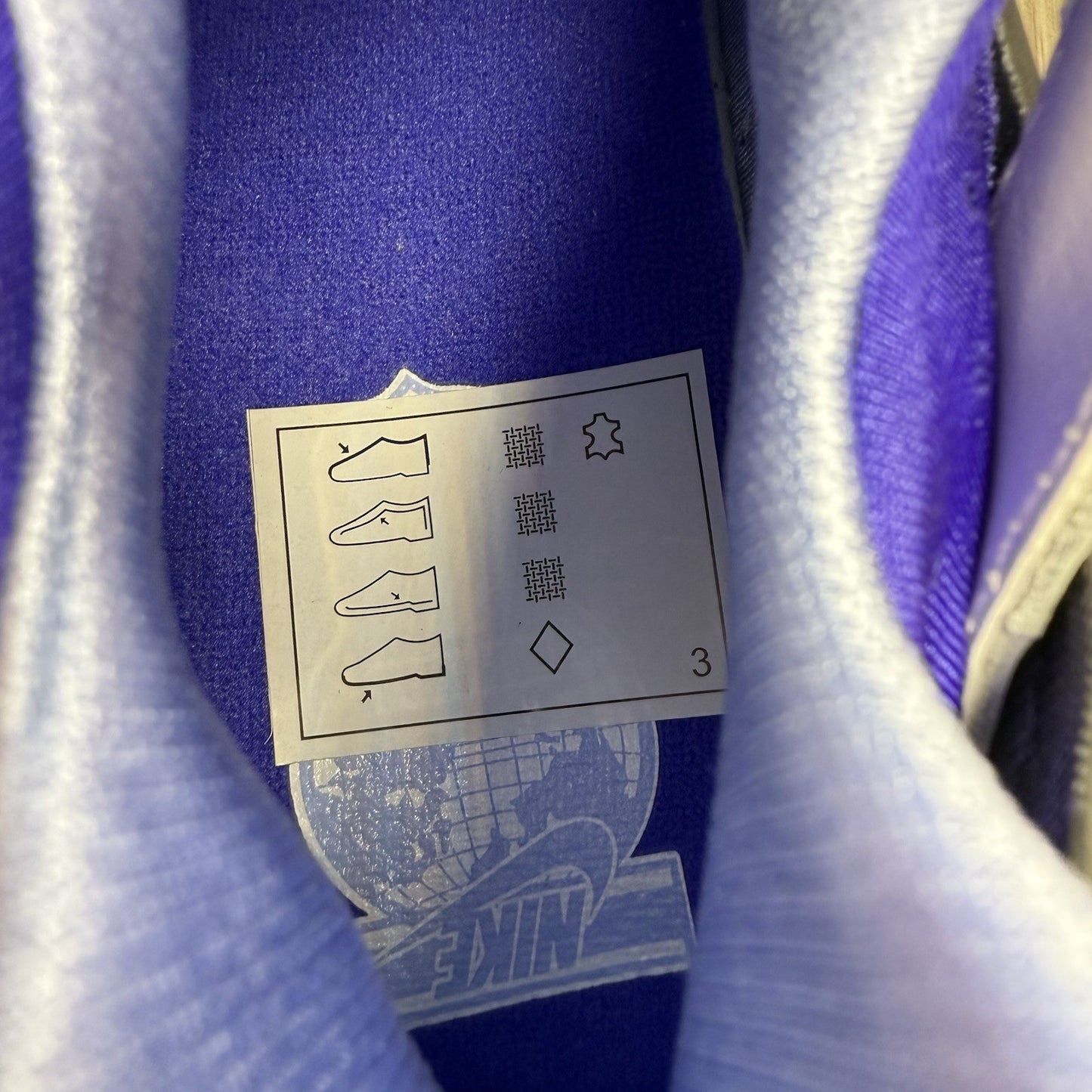 Nike Air Huarache Trainers Concord Blue White Size UK4.5 US7 EU38 DH4439-100