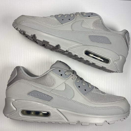 Nike Air Max 90 Mens Trainers Wolf Grey UK10.5 US11.5 EU45.5 CN8490-001 2022 NEW