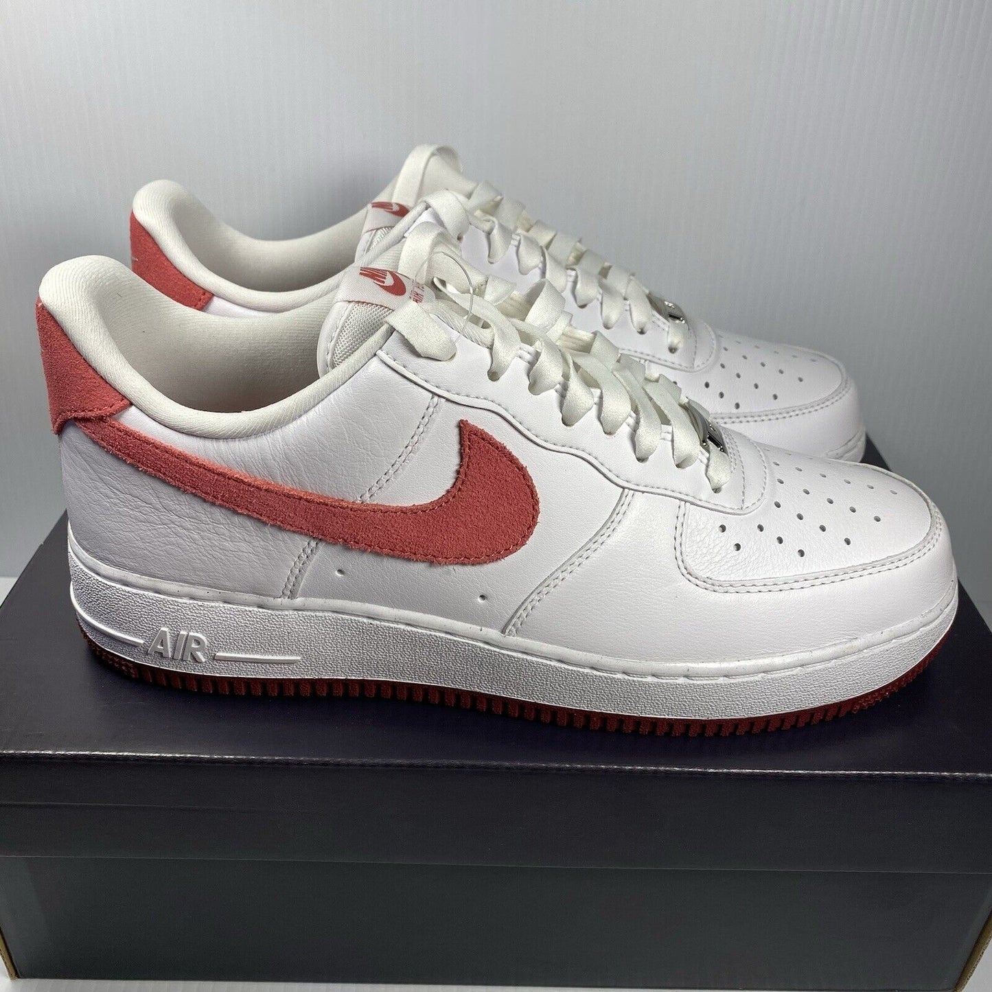 Nike Air Force 1 Low '07 Unisex Trainers White UK8 US10.5 EU42.5 FQ7626-100 NEW