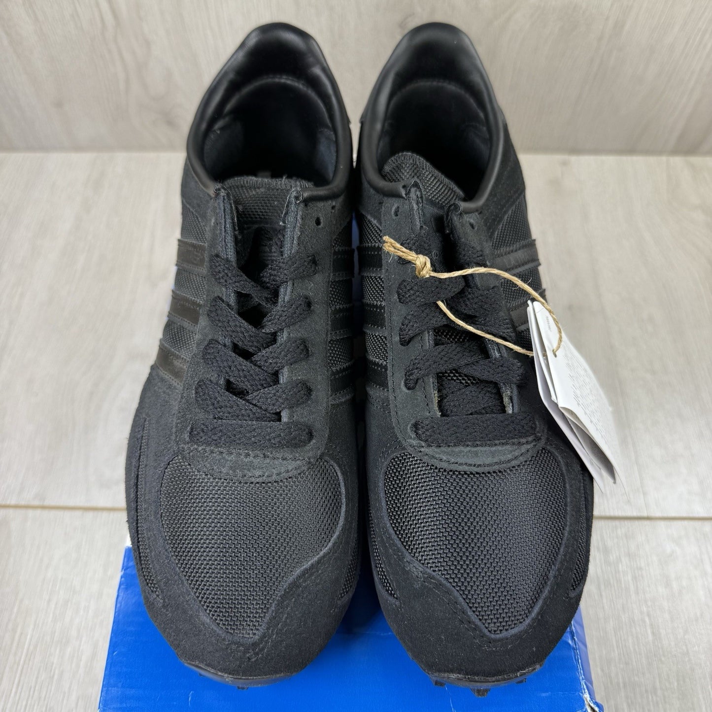 Adidas Originals LA Trainer Trainers Triple Black UK4 US4.5 EU36 2/3 IF5910