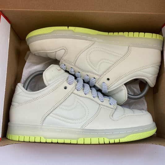 Nike Dunk Low SE Kids Trainers Unisex Sea Glass UK6 US6.5 EU39 FB7700-001 NEW