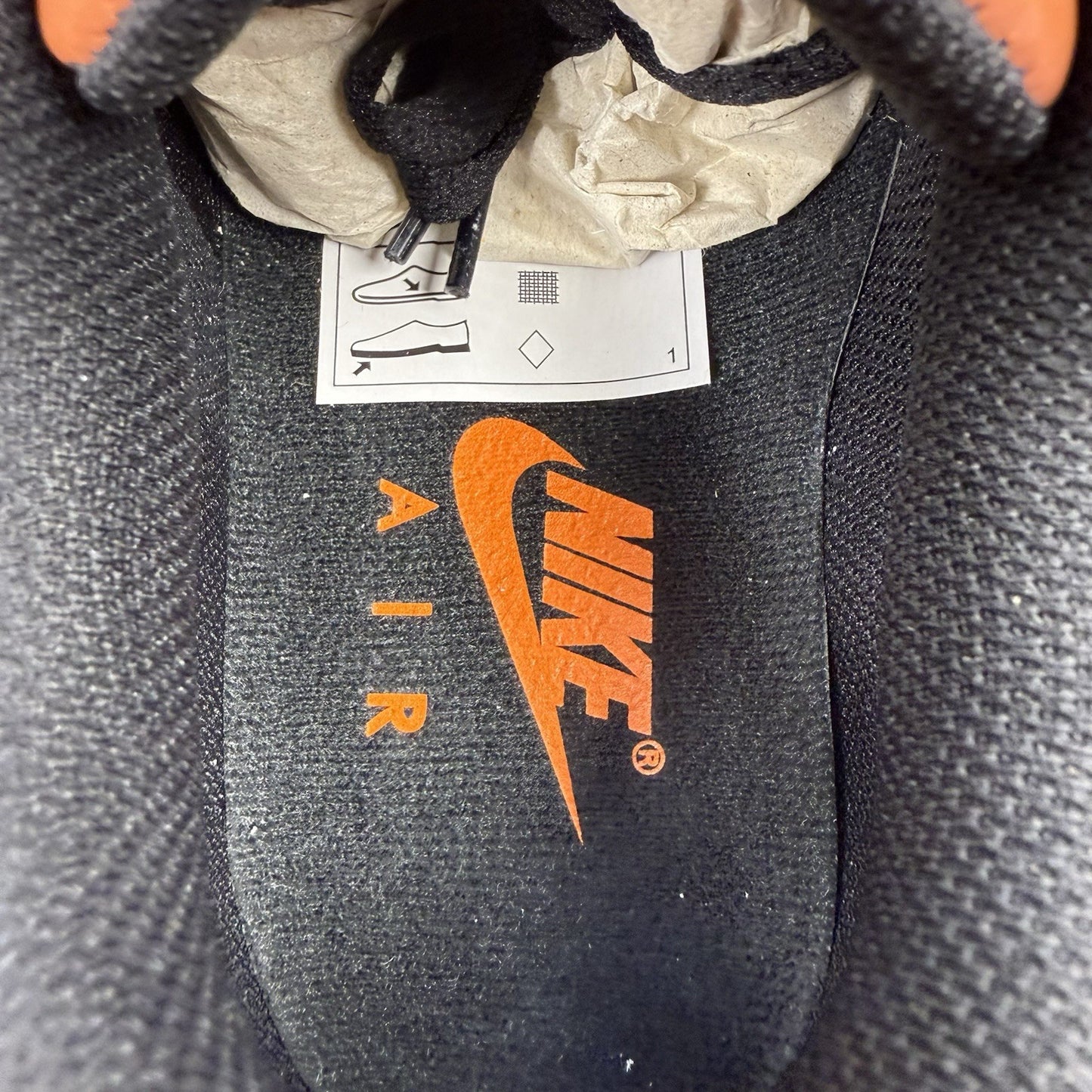 Nike Air Max 90 Trainers Bio Beige Safety Orange UK6.5 US7.5 EU40.5 IF1721-201