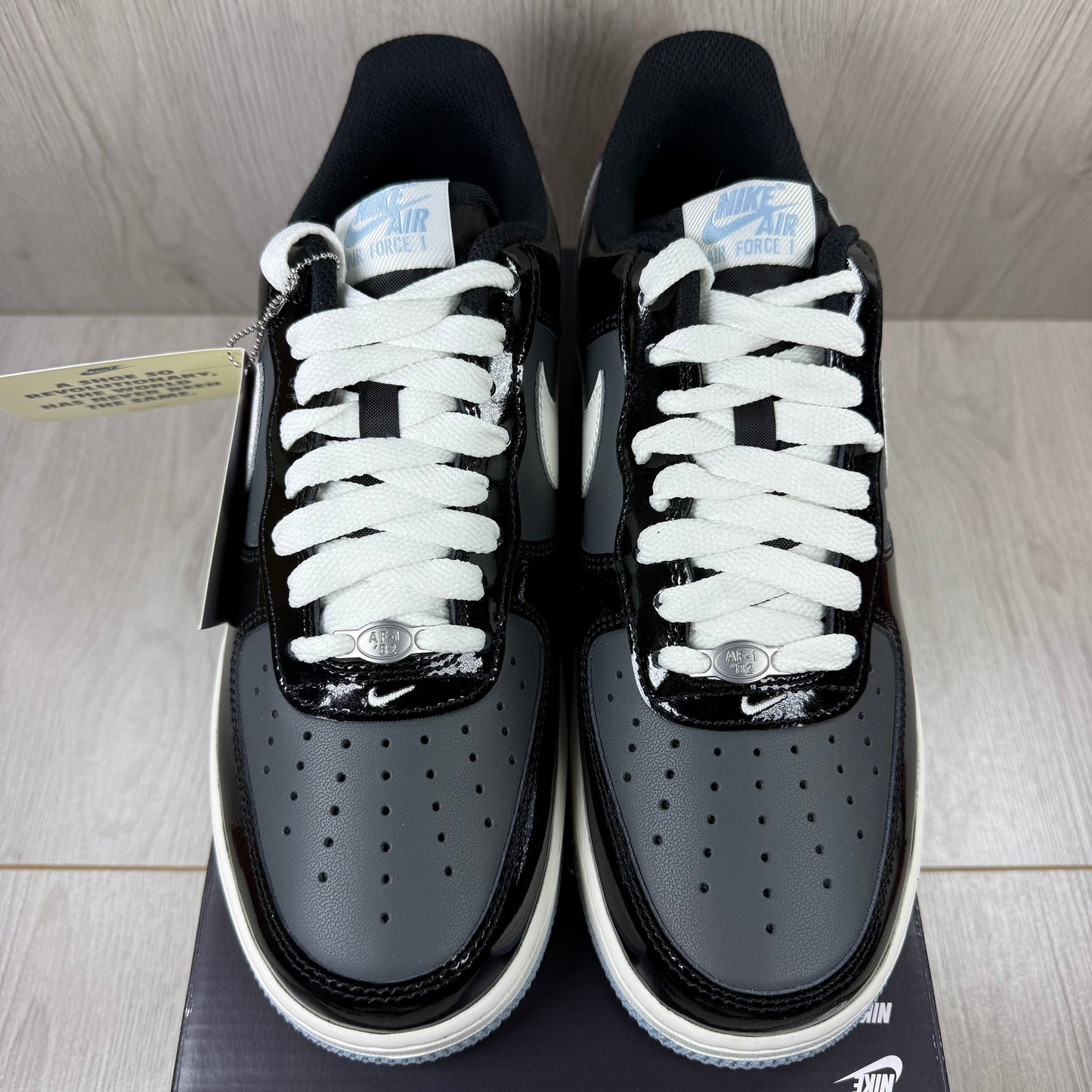 Nike Air Force 1 Low Black Iron Grey