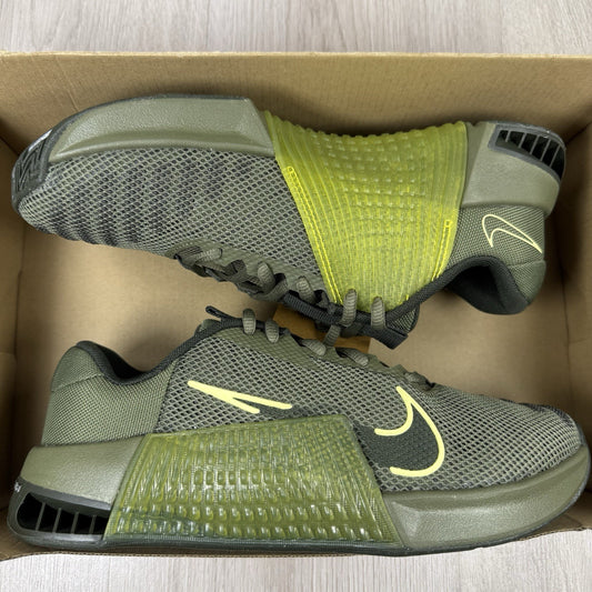 Nike Metcon 9 Trainers Olive Luminous Green UK6 US6.5 EU39 DZ2617-300