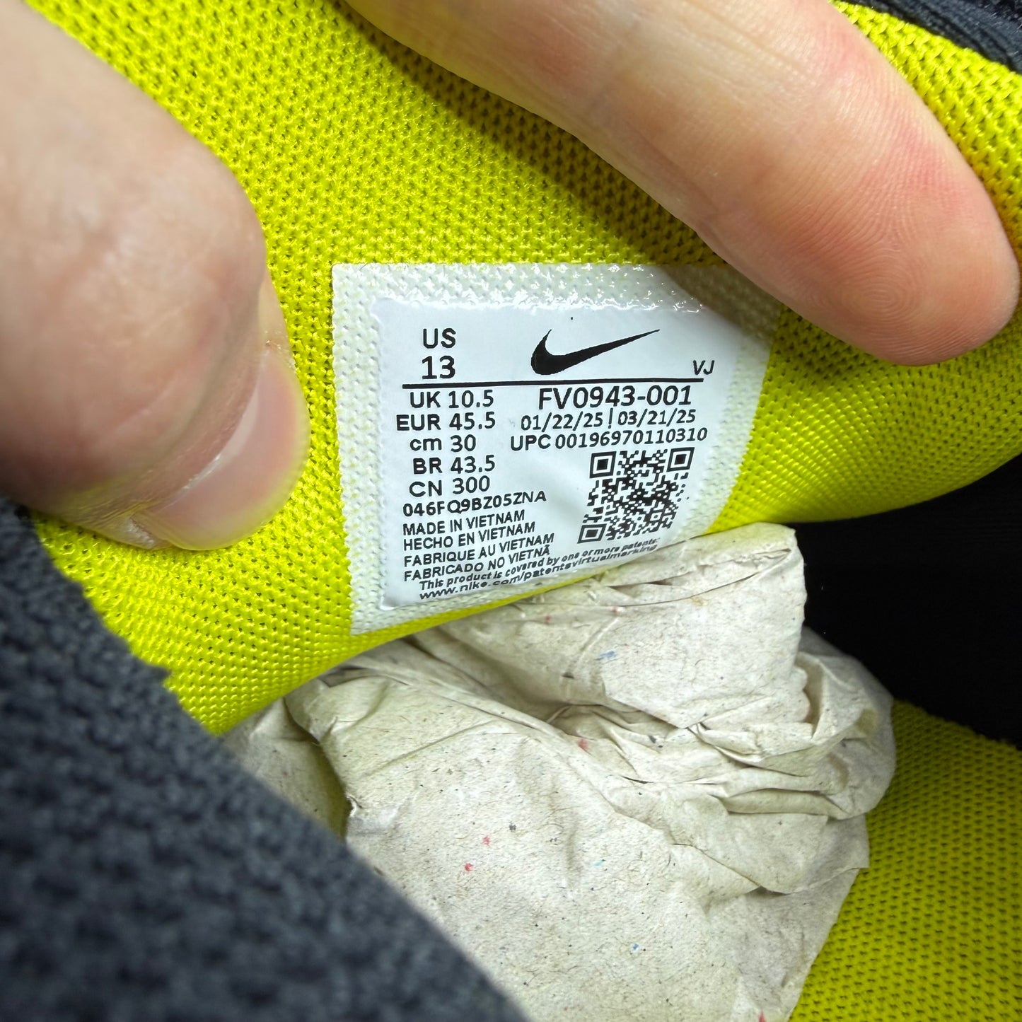 Nike P-6000 High Voltage Black FV0943-001