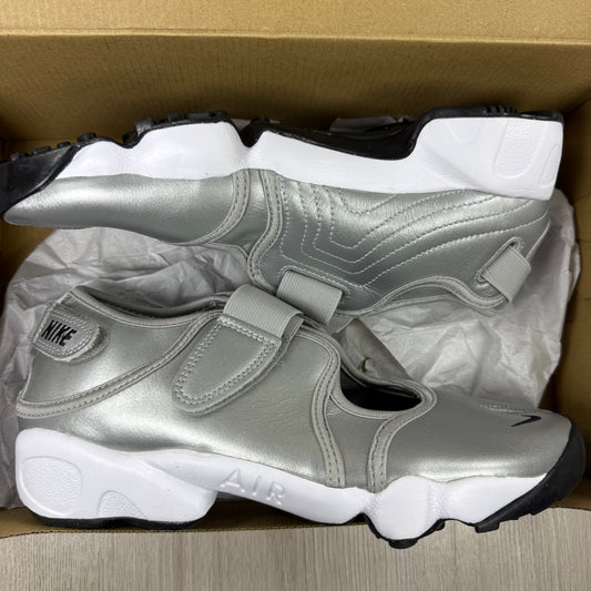Nike Air Rift Leather Metallic Silver Sail