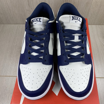 Nike Dunk Low Trainers Midnight Navy Size UK8.5 US9.5 EU43 FD9749-400