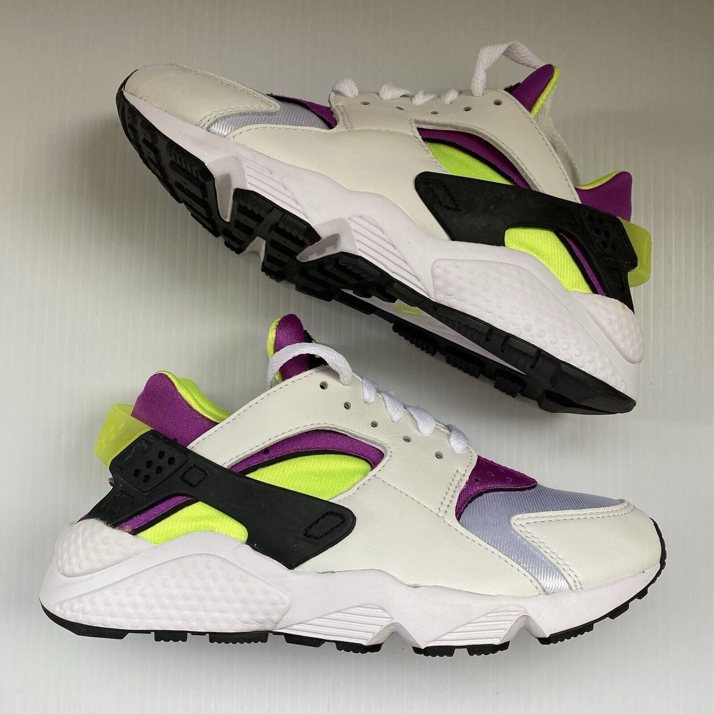 Nike Air Huarache Womens Trainers White Purple UK 4.5 US 7 EU 38 DH4439-101 NEW