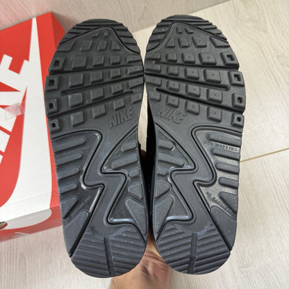 Nike Air Max 90 Trainers Triple Black Size UK3 US3.5 EU35.5 HF6358-001 🆕✅