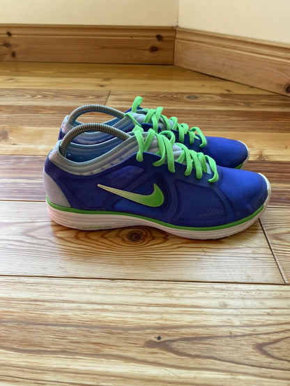 Nike Zoom Lunarlon Women’s Trainers Green UK7 US9.5 EU41 535853-501 2012 NEW