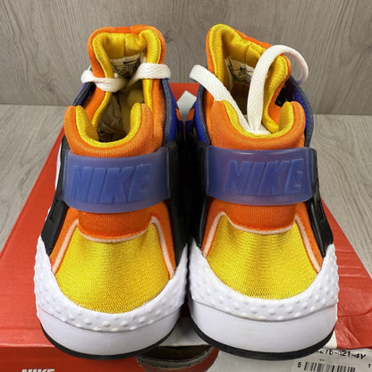 Nike Huarache Run Trainers Hyper Royal Yellow Size UK3.5 US4 EU36 654275-421