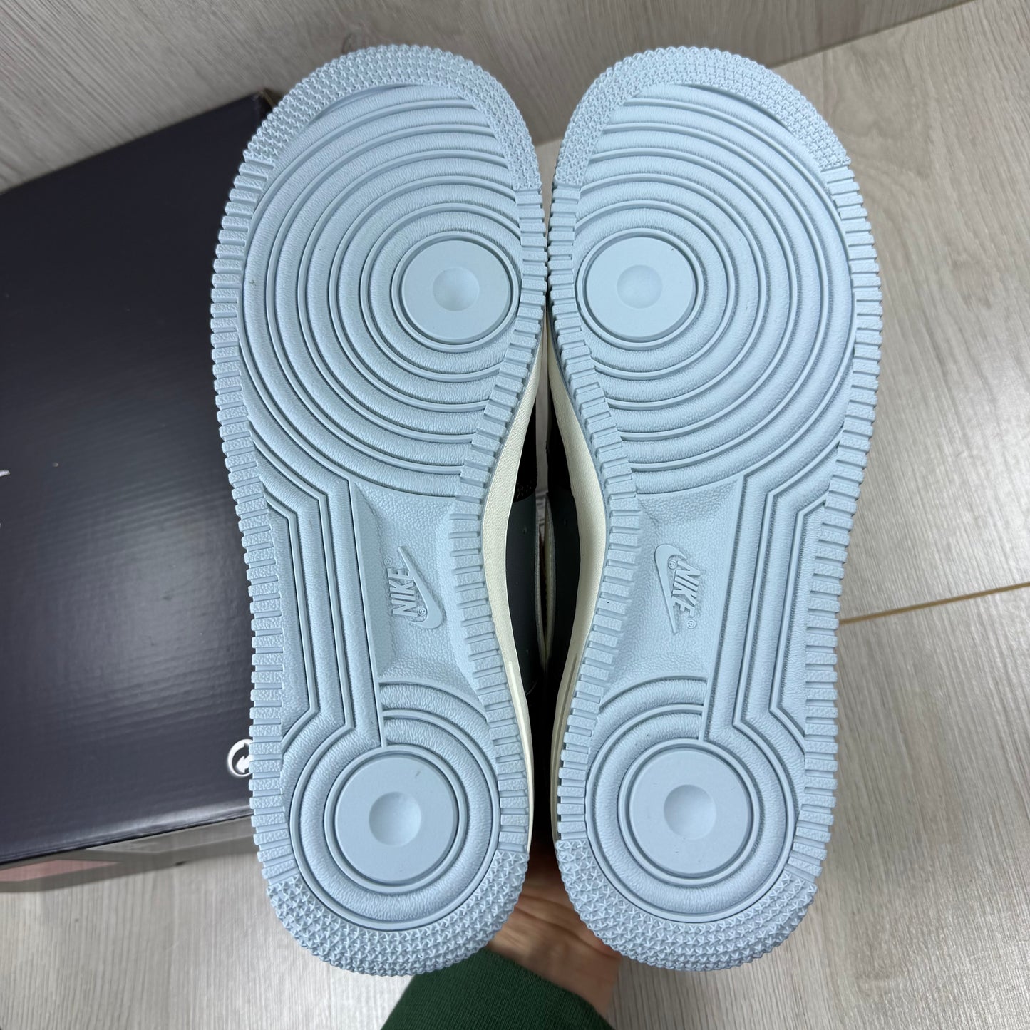 Nike Air Force 1 Low Black Iron Grey