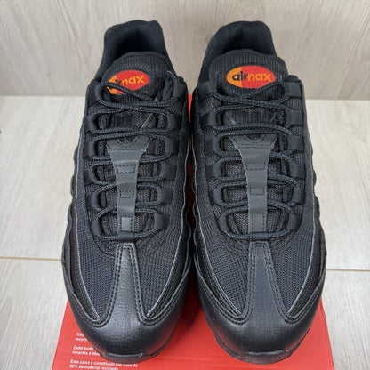 Nike Air Max 95 Trainers Black Red Safety Orange UK6.5 US7.5 EU40.5 FZ4626-002