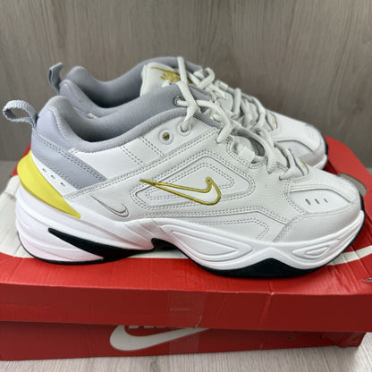 Nike M2K Tekno Trainers Platinum Tilt Celery Size UK6 US8.5 EU40 A03108-009