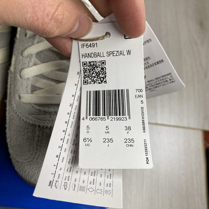 Adidas Handball Spezial Trainers Wonder Silver Size UK5 US6.5 EU38 IF6491