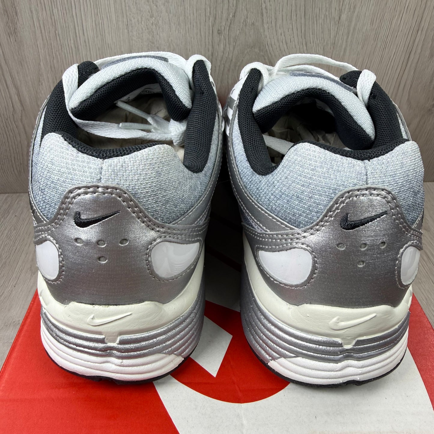 Nike P-6000 Metallic Silver Wolf Grey