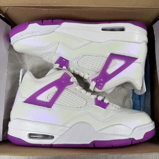 Nike Air Jordan 4 Retro Hyper Violet Trainers Size UK5 US5.5 EU38 FQ1314-151