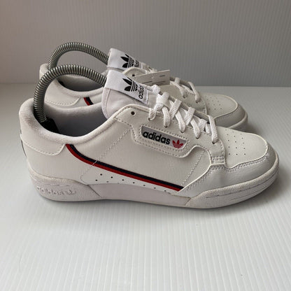 ADIDAS CONTINENTAL 80 Junior Kids Trainers White UK5 US5.5 EU38 F99787 NEW