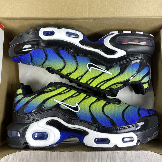 Nike TN Air Max Plus Trainers Racer Blue Volt Size UK5 US5.5 EU38 HF0093-400