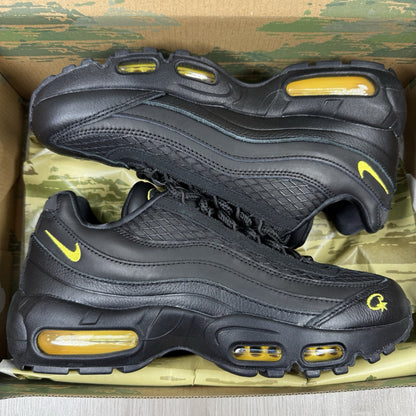 Nike Corteiz Air Max 95 Honey Black Yellow Size UK6.5 US7.5 EU40.5 FB2709-003