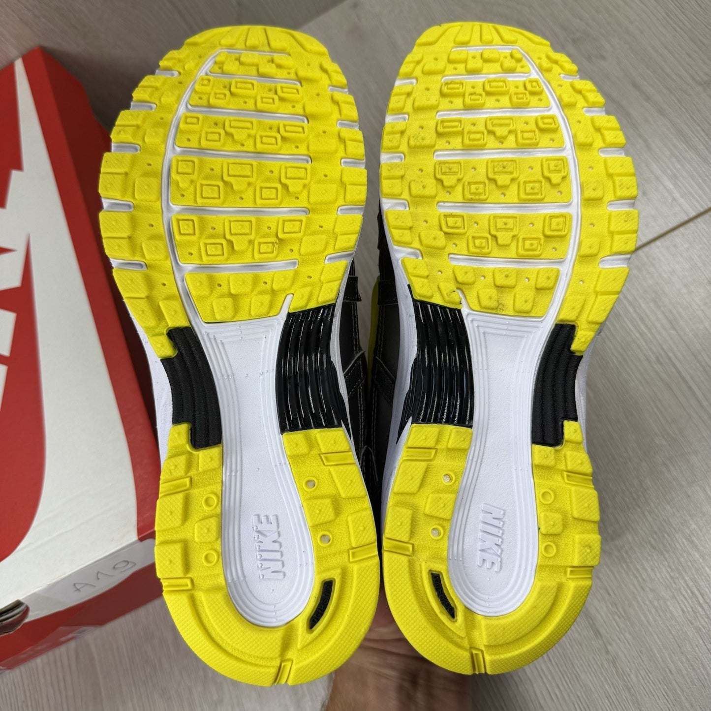 Nike P-6000 Trainers Dynamic Yellow Black Size UK4.5 US7 EU38 CN0154-001