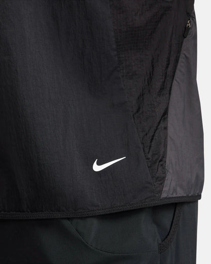 Nike Trail Aireez Running Vest Gilet Black Anthracite Size Small S FN4004-010