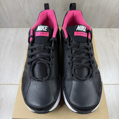 Nike T-Lite XI Trainers Shoes Black Pink Size UK6.5 US9 EU40.5 616696-016