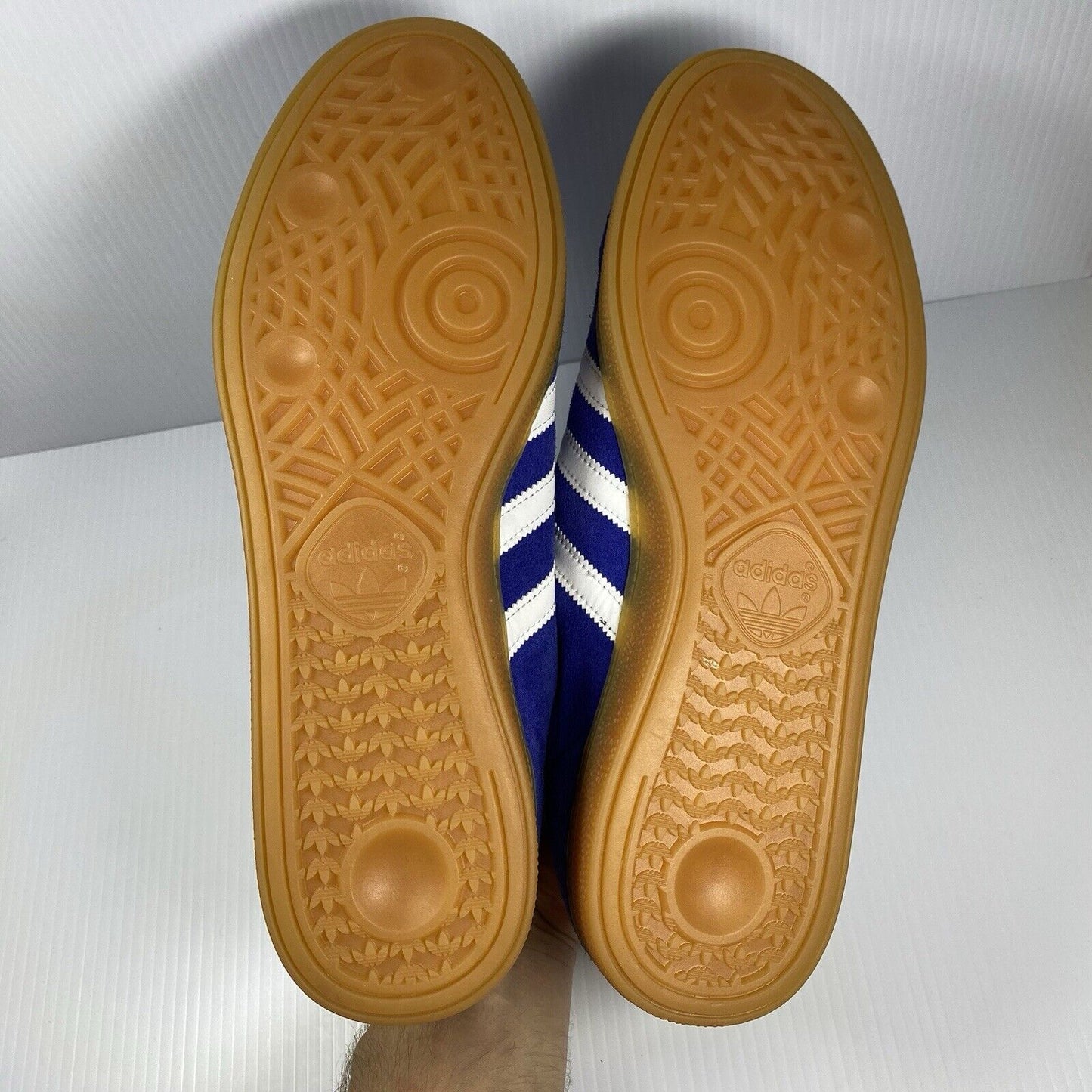 Adidas Munchen Mens Trainers Blue White Gum UK11.5 US12 EU46 2/3 FV1190 2020 NEW