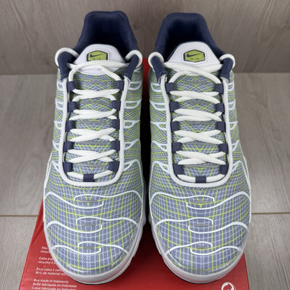 Nike Air Max Plus TN Trainers Pebble Grey Lime Size UK6 US7 EU40 HV6227-001
