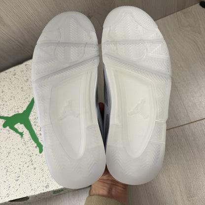 Nike Air Jordan 4 RM Trainers White Metallic Size UK5 US7.5 EU38.5 AQ9129-101